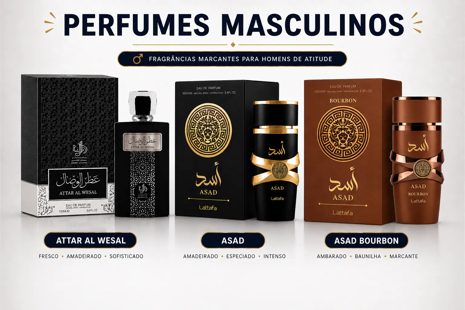 Perfumes Masculinos arabe - clique e consulte